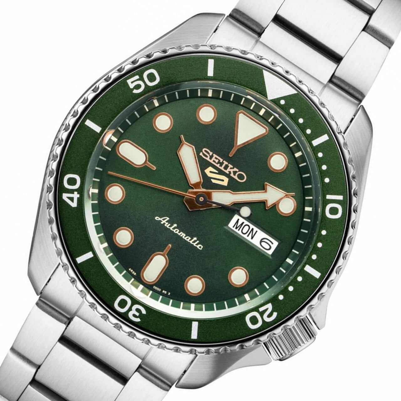 Seiko 5 Sports Green Dial Automatic Watch - SRPD63K1 - Stonex Jewellers