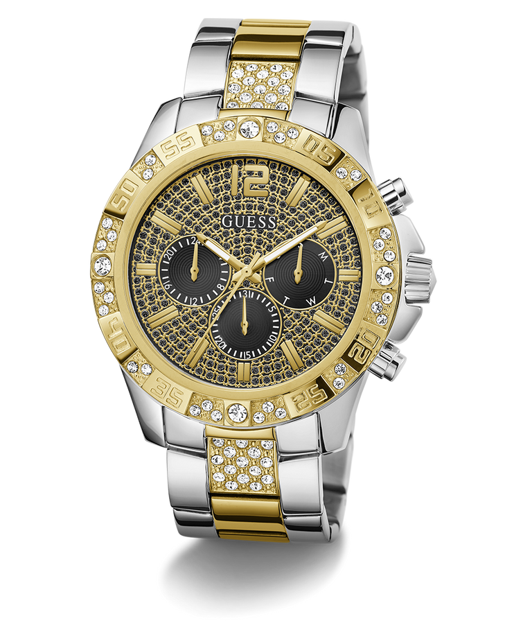 Guess Gents Majestic Crystal Set Multi-Function Watch - GW0796G3