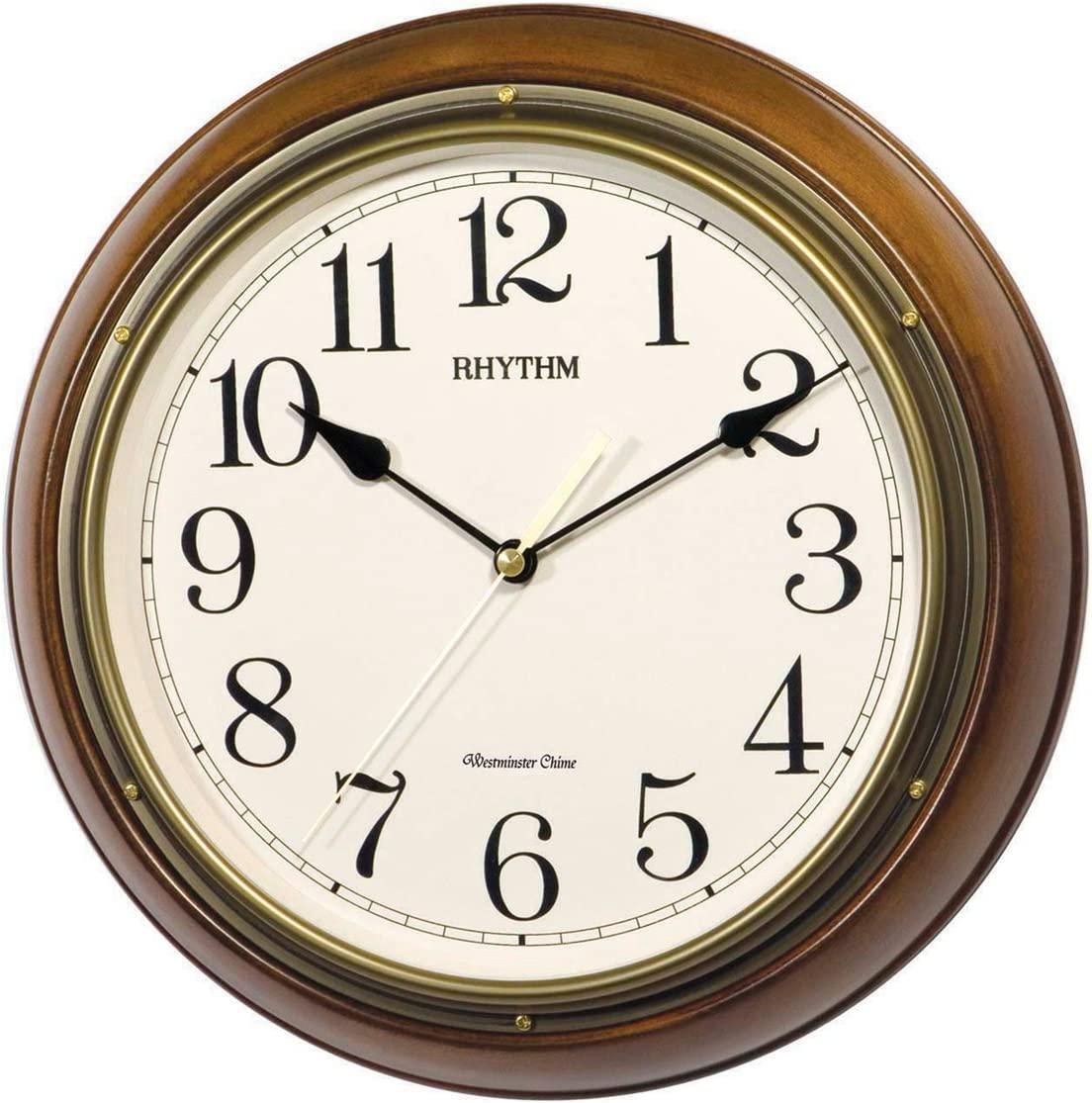 Rhythm 32cm Westminster Chiming Wall Clock - CMH722CR06