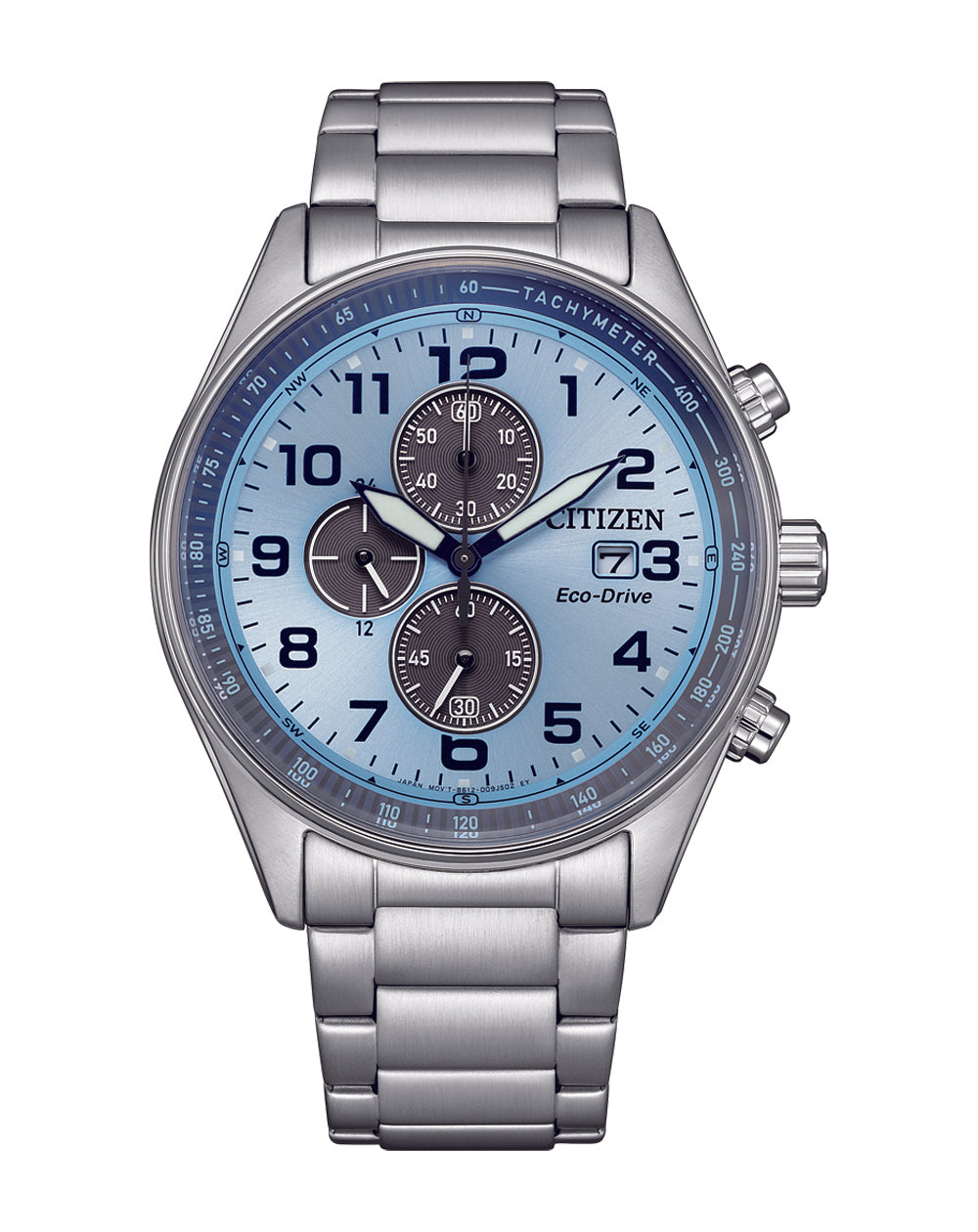 Citizen Limited Edition Gents Eco-Drive 100M Stainless Steel Chronograph Watch - CA0770-72M