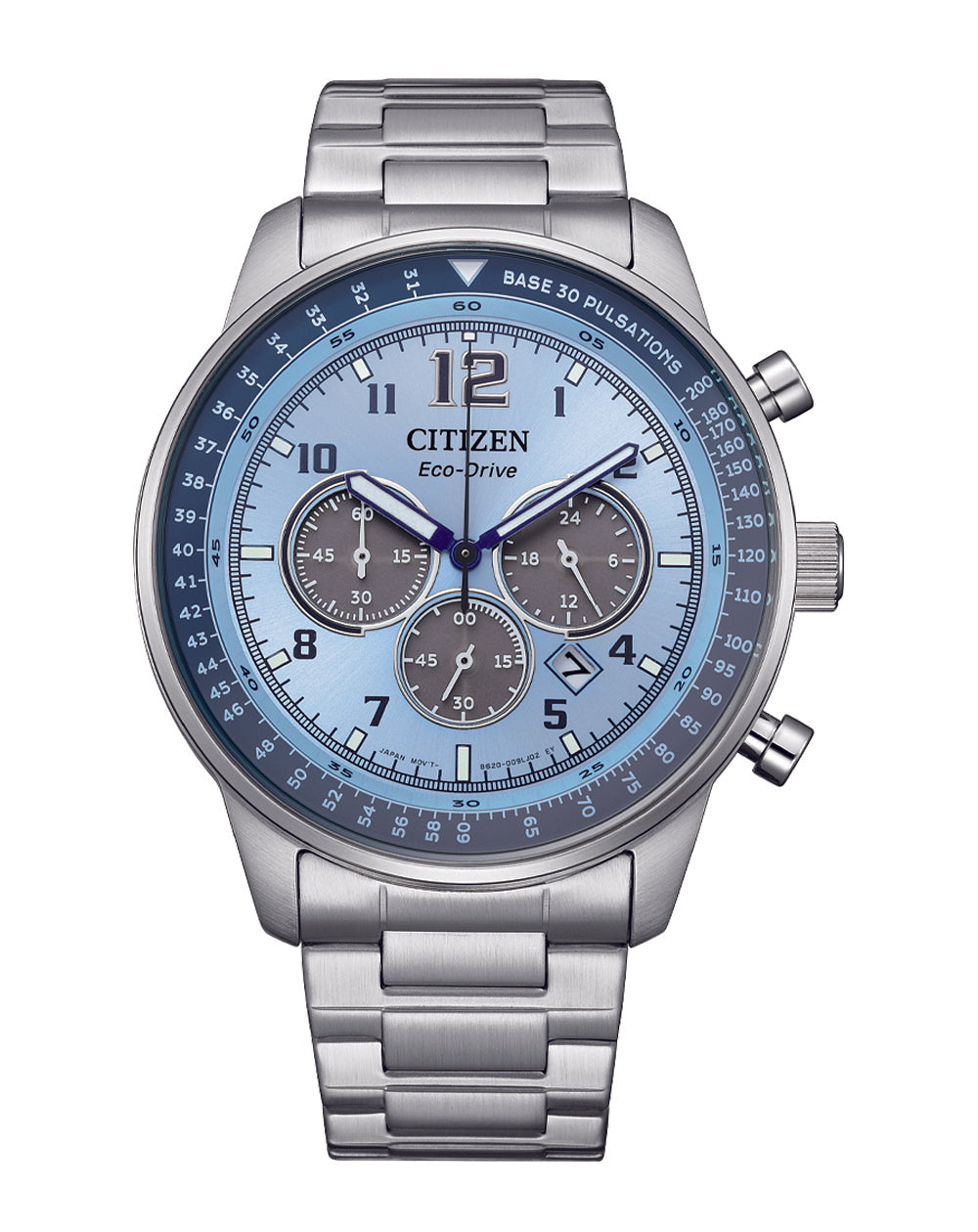 Citizen Limited Edition Gents Eco-Drive 100M Stainless Steel Chronograph Watch - CA4500-83M