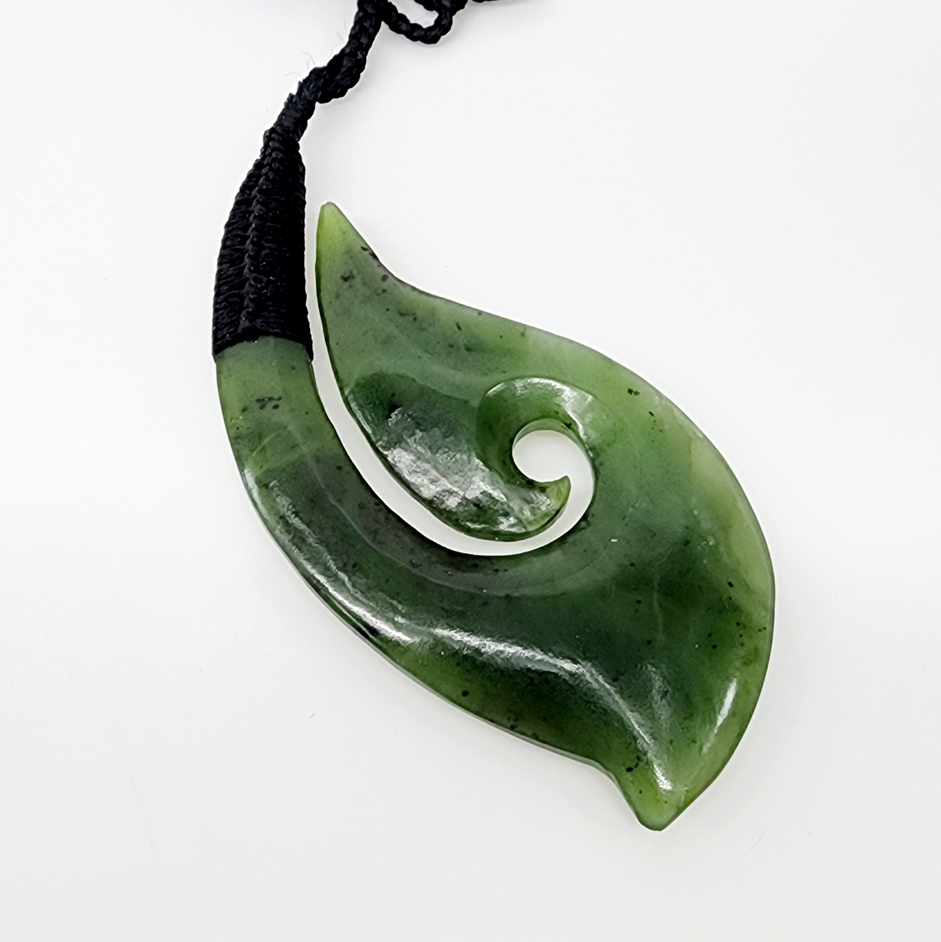 Pounamu Hook Necklace Greenstone?Jewellery 