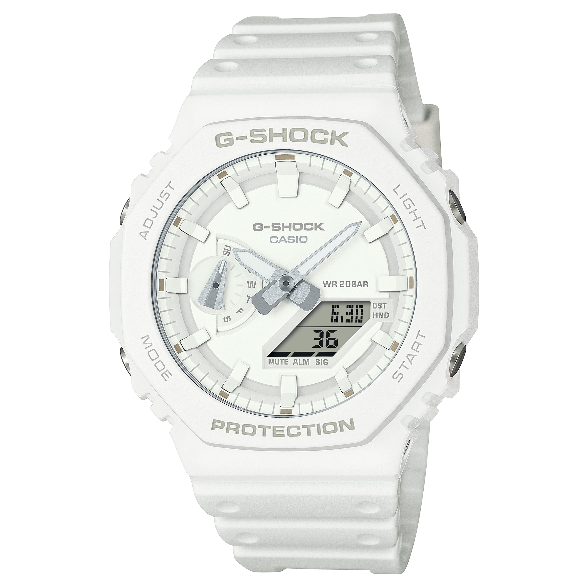 G-SHOCK Duel Gradation200M WR White Case / Band - GA2100-7A7 G-SHOCK 