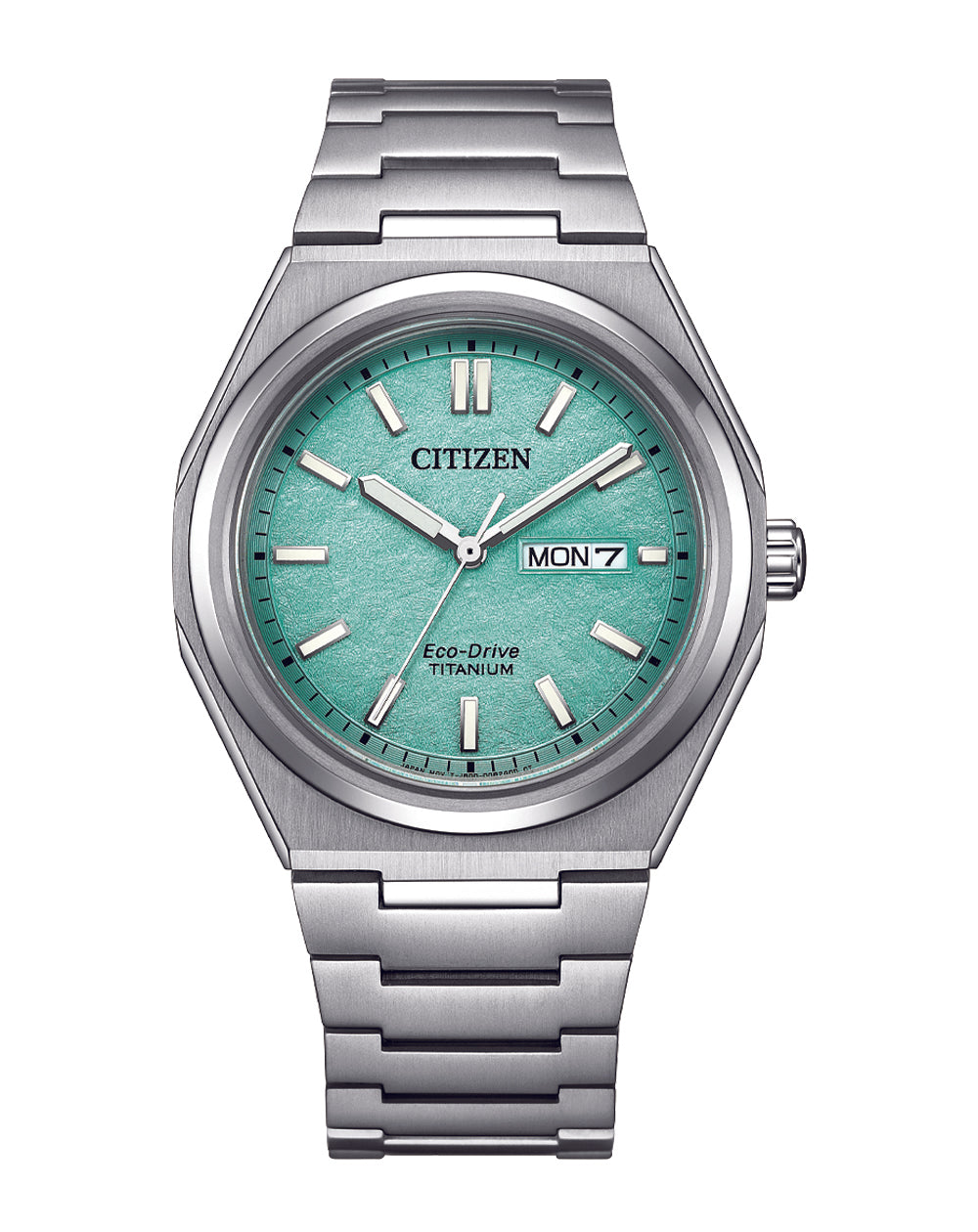 Citizen Zenshin Eco-Drive Super Titanium Green Dial - AW0130-85M G-SHOCK 