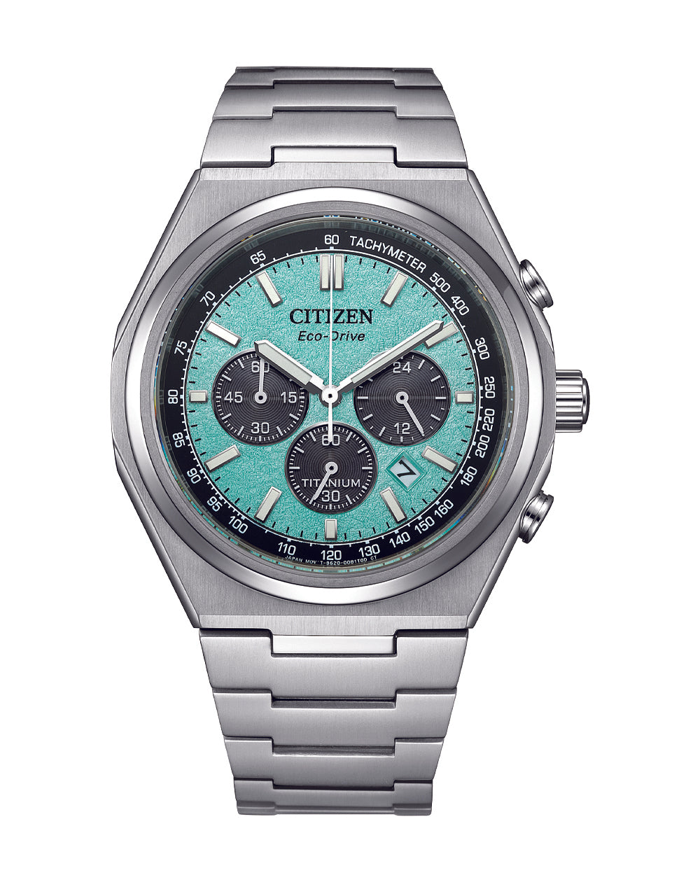 Citizen Zenshin Super Titanium Chronograph Green Dial - CA4610-85M G-SHOCK 