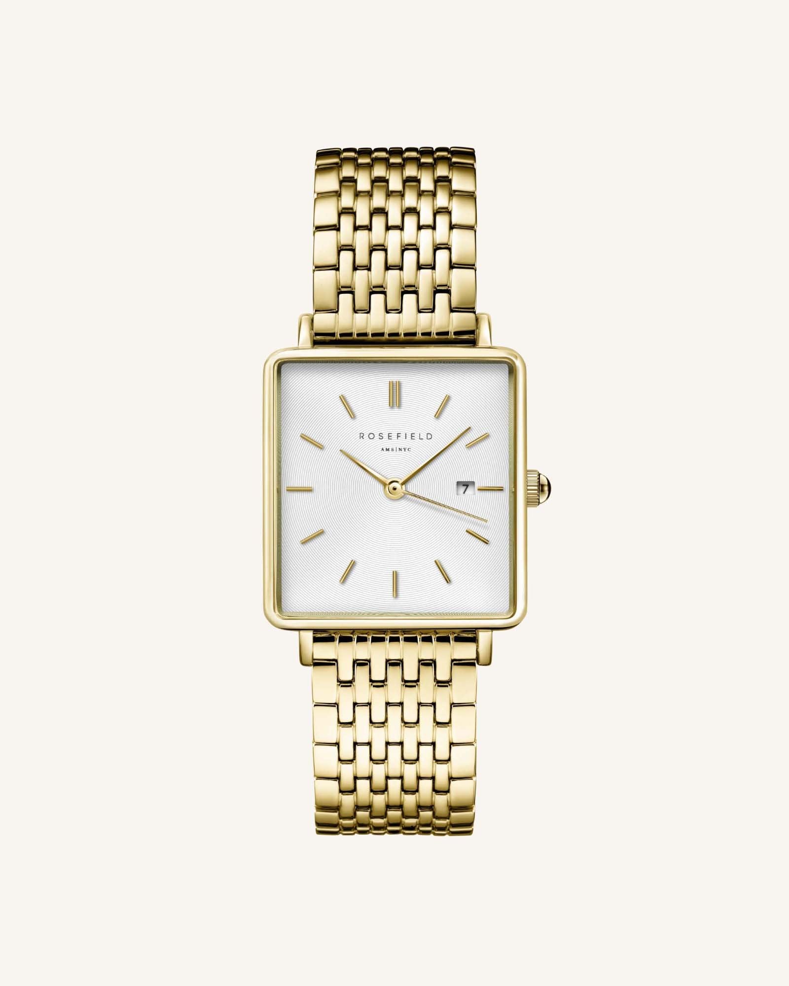 Rosefield Boxy Gold - QWSG-Q09 WATCH 