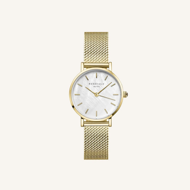 Rosefield  Small Edit Mesh Gold - SMGMG-S06 WATCH 