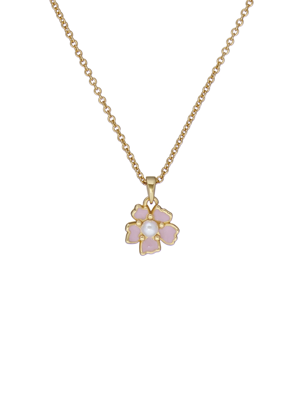 TED BAKER Petiies Gold Pink and Pearl Flower Neckalce - TBJ3645-02-215 CASIO 