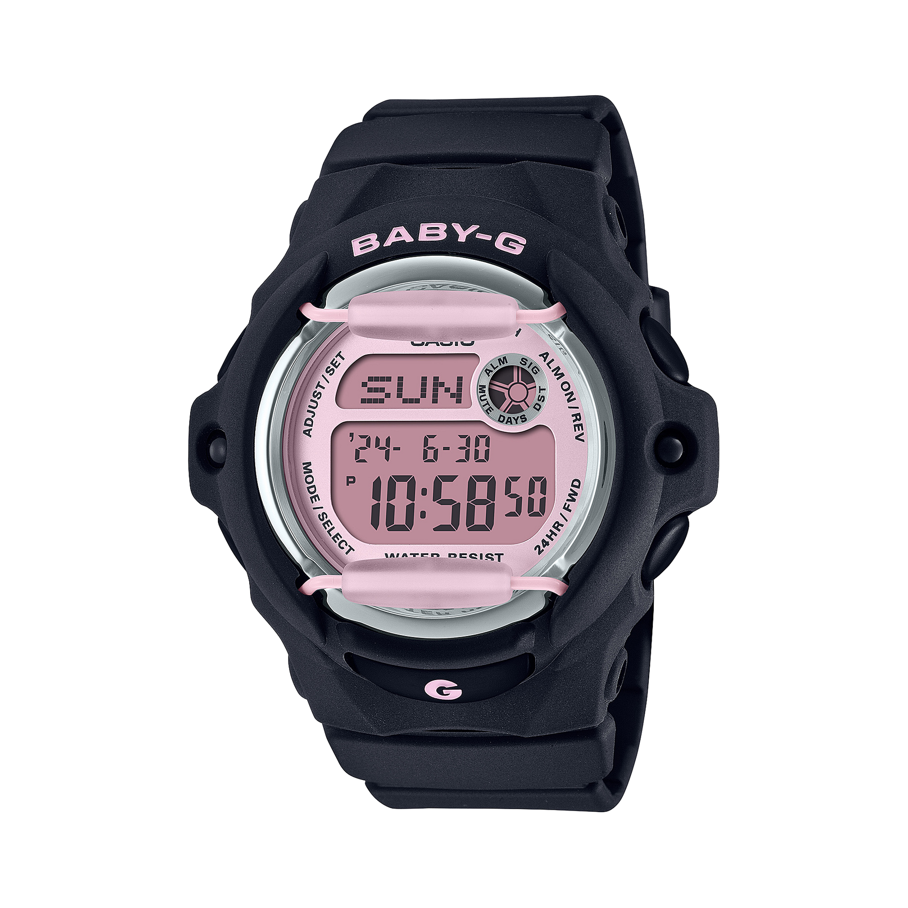 Casio Baby-G Black Case & Band 200m Wateproof - BG169U-1C Baby-g 
